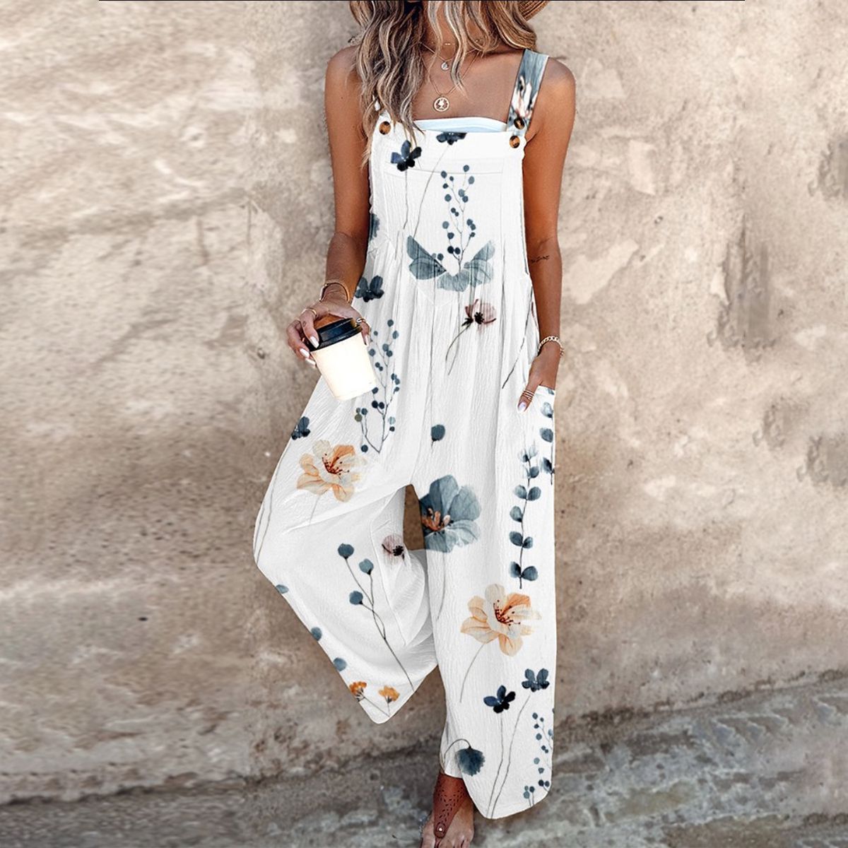 Fadime™ | Ärmlös jumpsuit