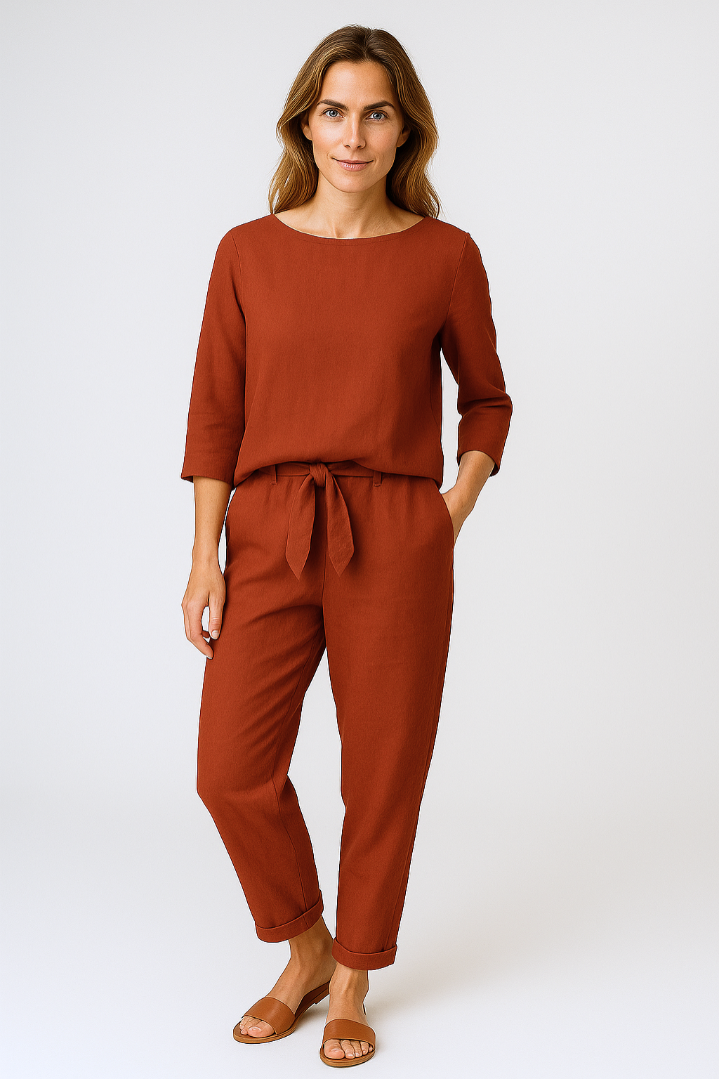 Jytte™ | Elegant tvådelat set