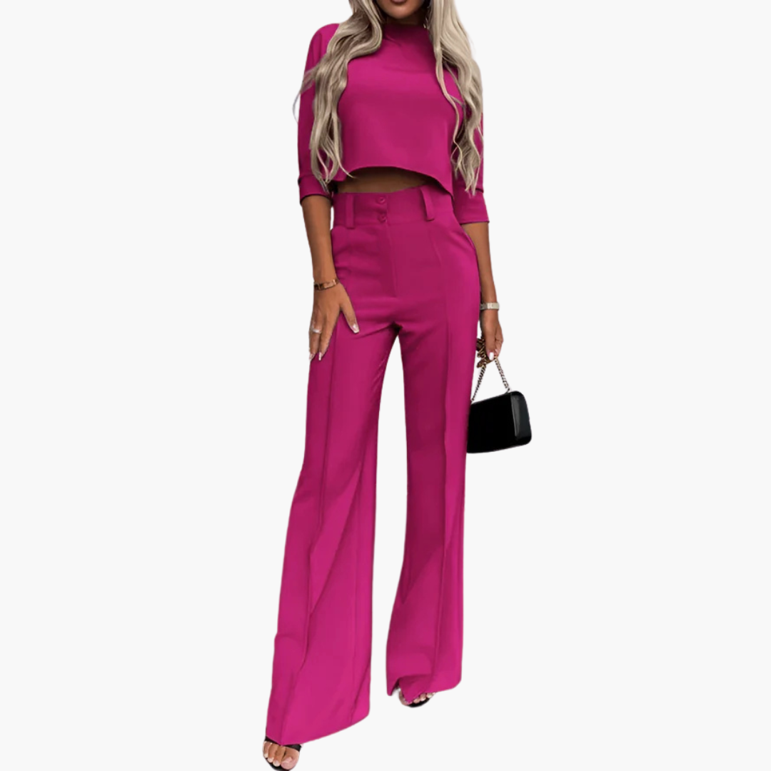 Irja™ | Elegant croptop-set för kvinnor