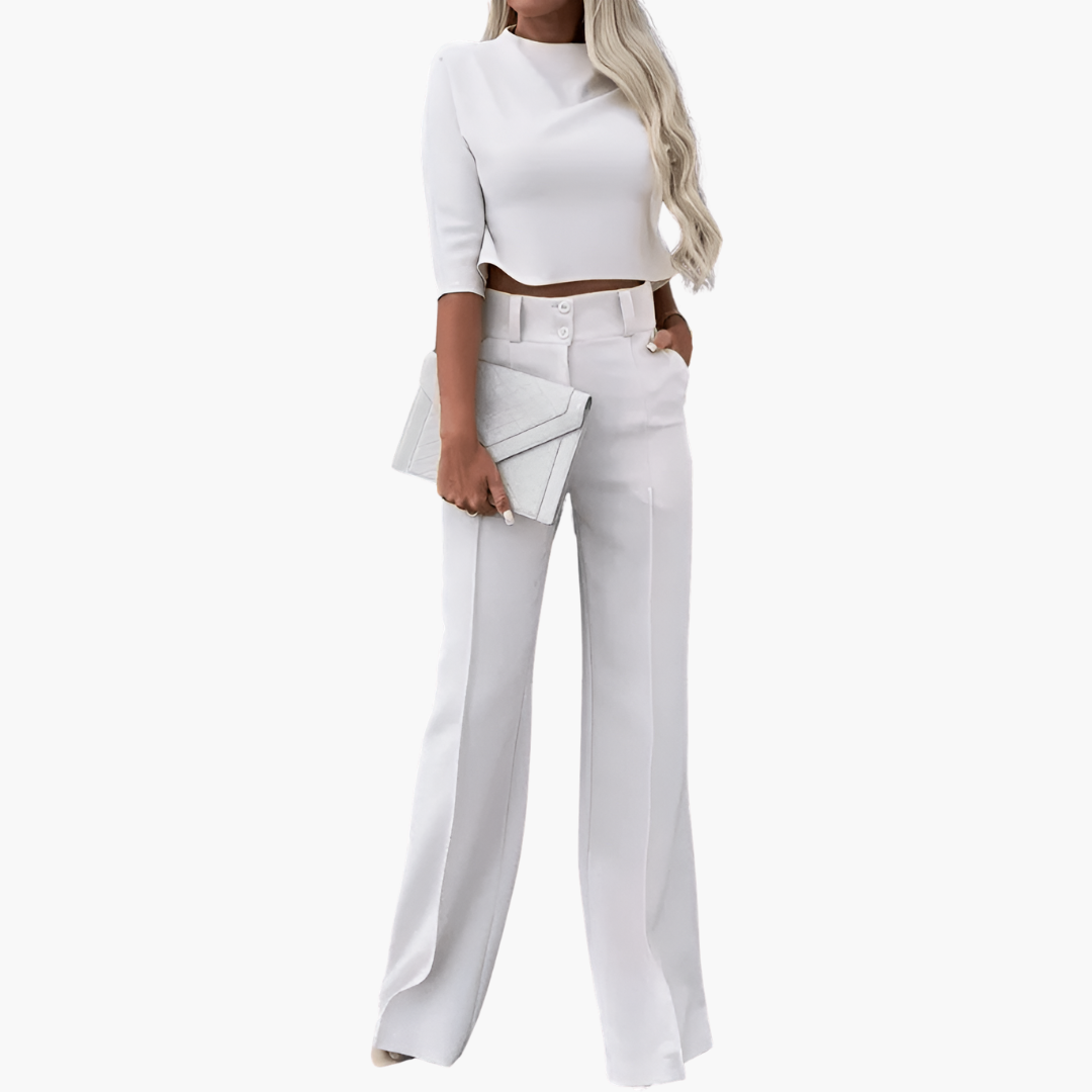 Irja™ | Elegant croptop-set för kvinnor