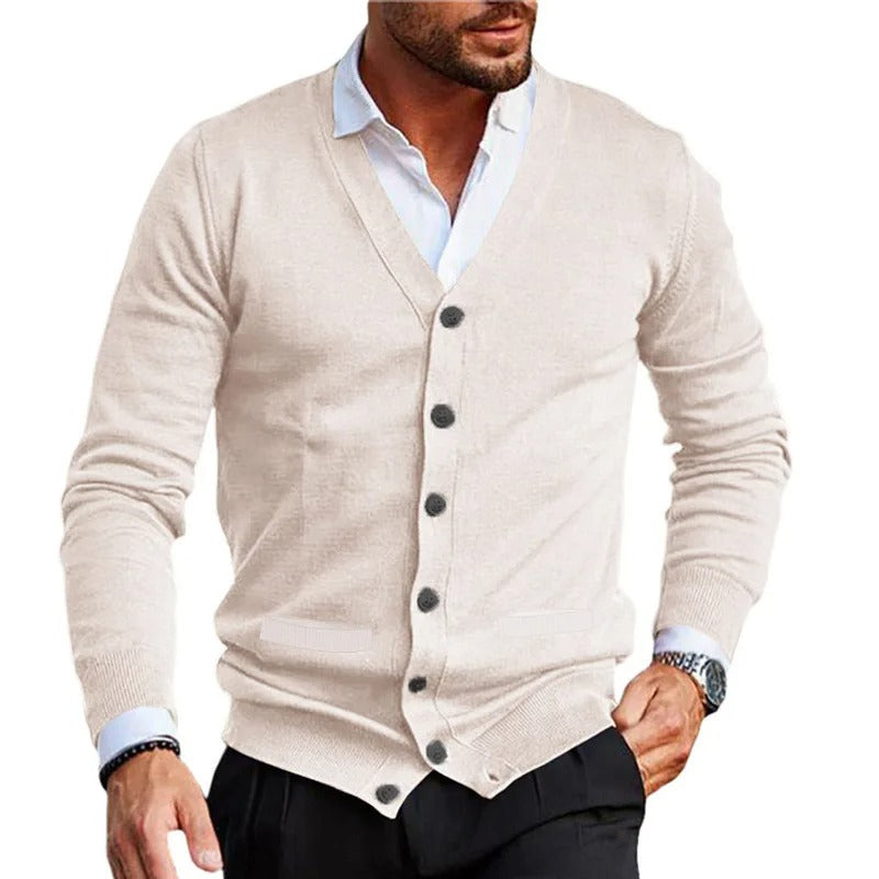 Mattias™ | Casual cardigan med V-ringning